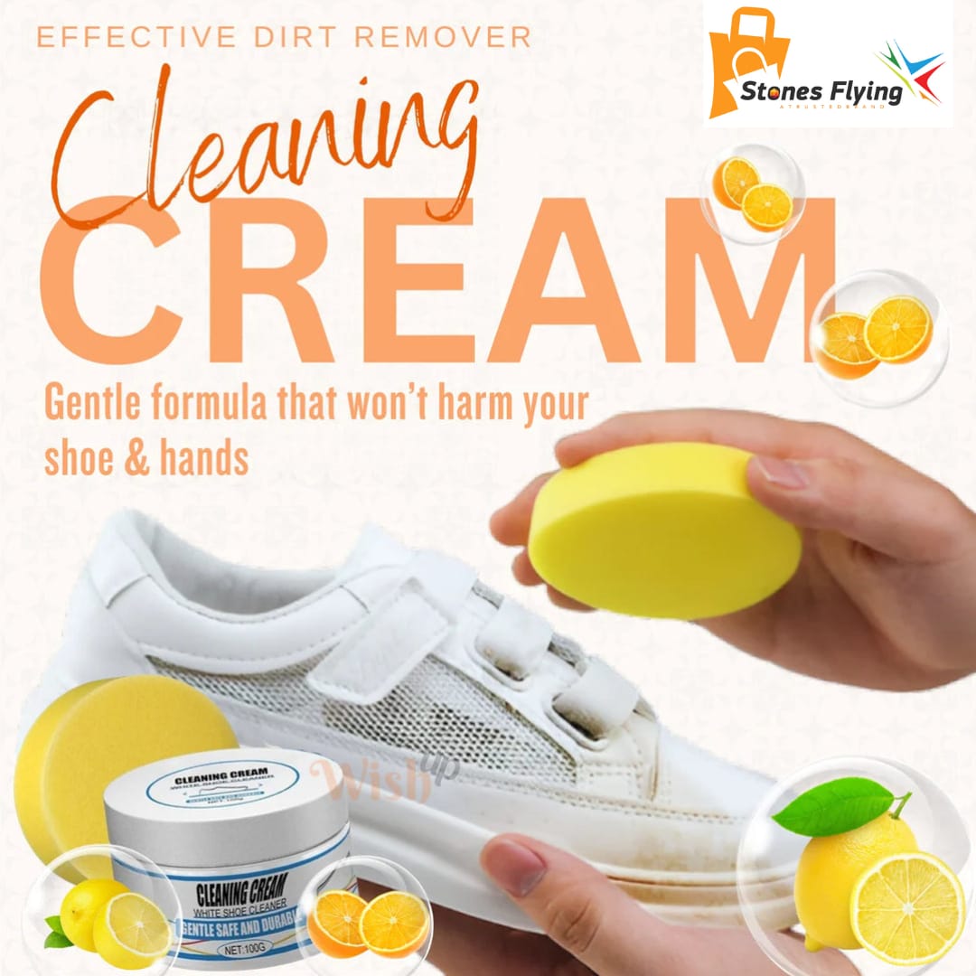 Multi-Purpose Shoe Cleaning Cream | Buy 1 Get 1 FREE