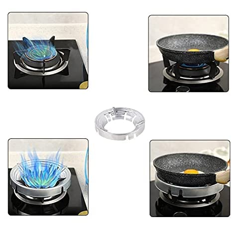 Fire & Windproof Energy Saving Gas Stove Stand (Pack of 2)