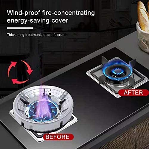 Fire & Windproof Energy Saving Gas Stove Stand (Pack of 2)